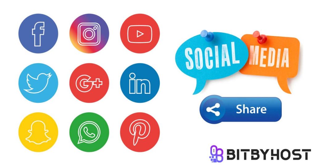 Social Media Share Buttons 1 -